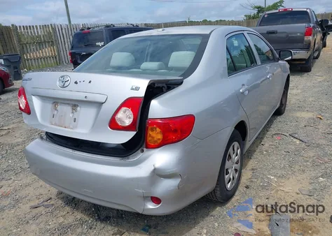 2009 Toyota Corolla Le z USA, uszkodzony, nr VIN 1NXBU40E89Z128911